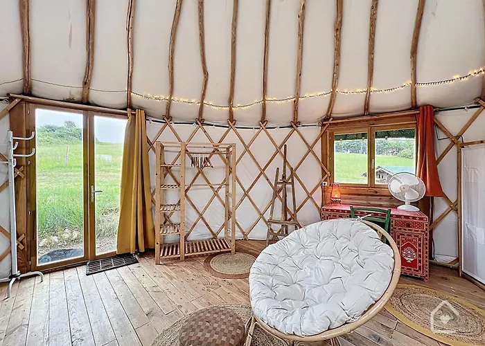 Yourte Nature & Calme Proche Futuroscope Campo de lujo Archigny