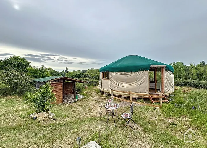 Campo de lujo Yourte Nature & Calme Proche Futuroscope